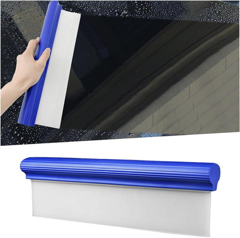 Car Wiper Blade Squeegee, 12.3 inch 3-Layer Silicone T-Bar Water Blade, Automotive Water Wiper for Car Drying, Universal Quick Drying Flexible Squ...